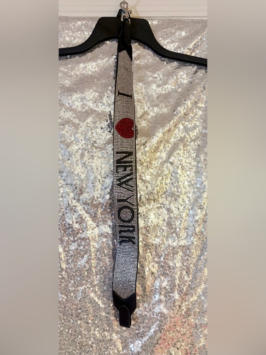 Aimee Kestenberg Accessories - Aimee Kestenberg Silver Crystal Strap with Red Heart